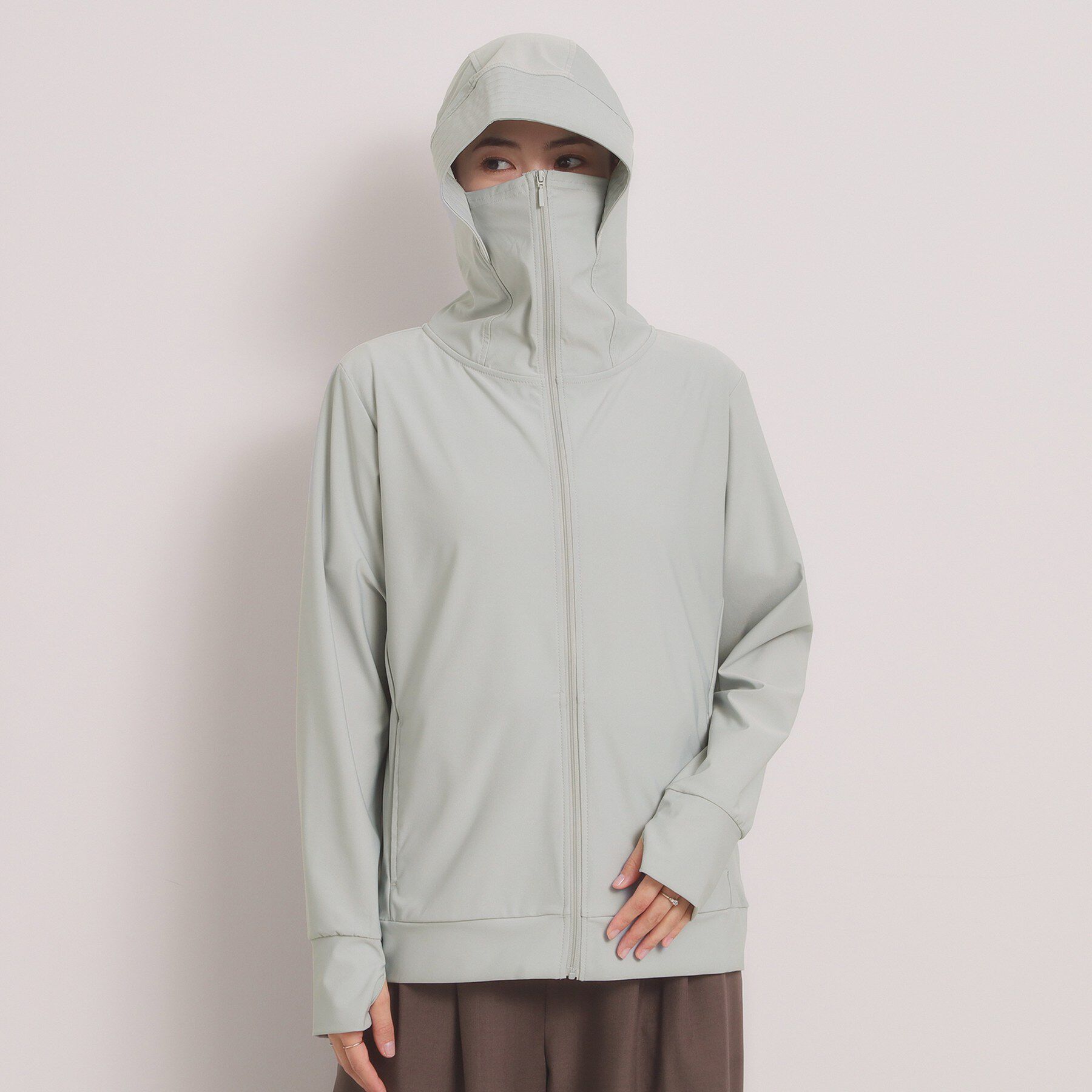 ITS&rsquo;DEMO「【遮熱／UVケア／接触冷感／吸水速乾】本気のUV対策多機能パーカー」|パーカー|