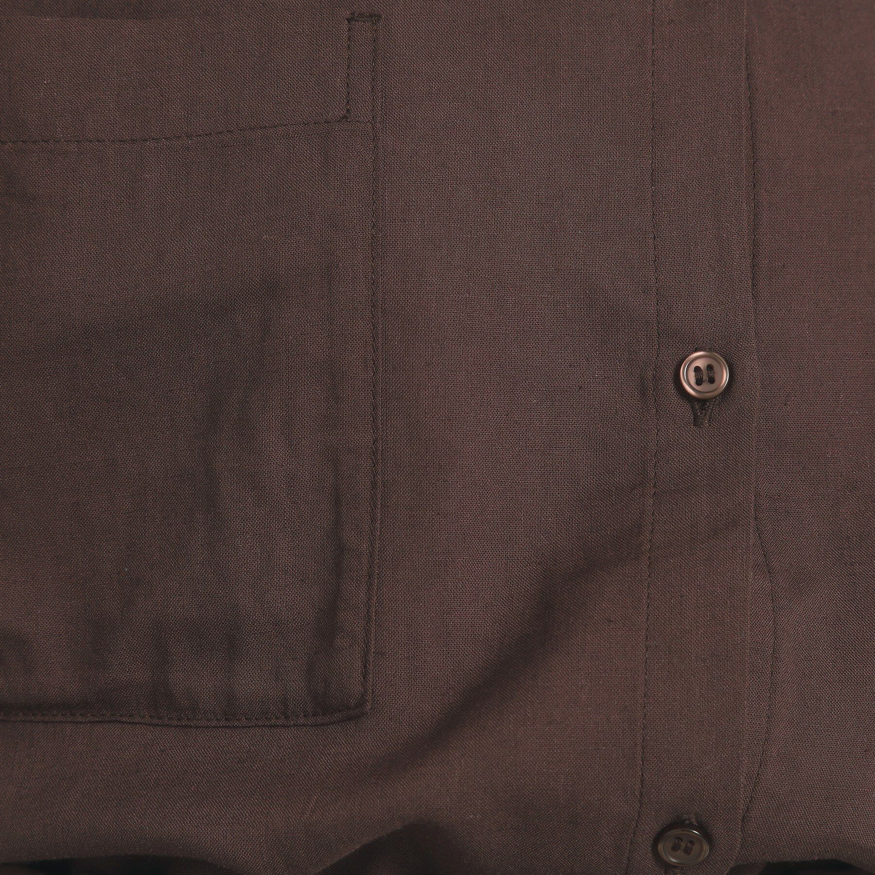 ITS&rsquo;DEMO「【手洗い可／セットアップ可】リネン混ポケット付きシャツ」|シャツ・ブラウス|