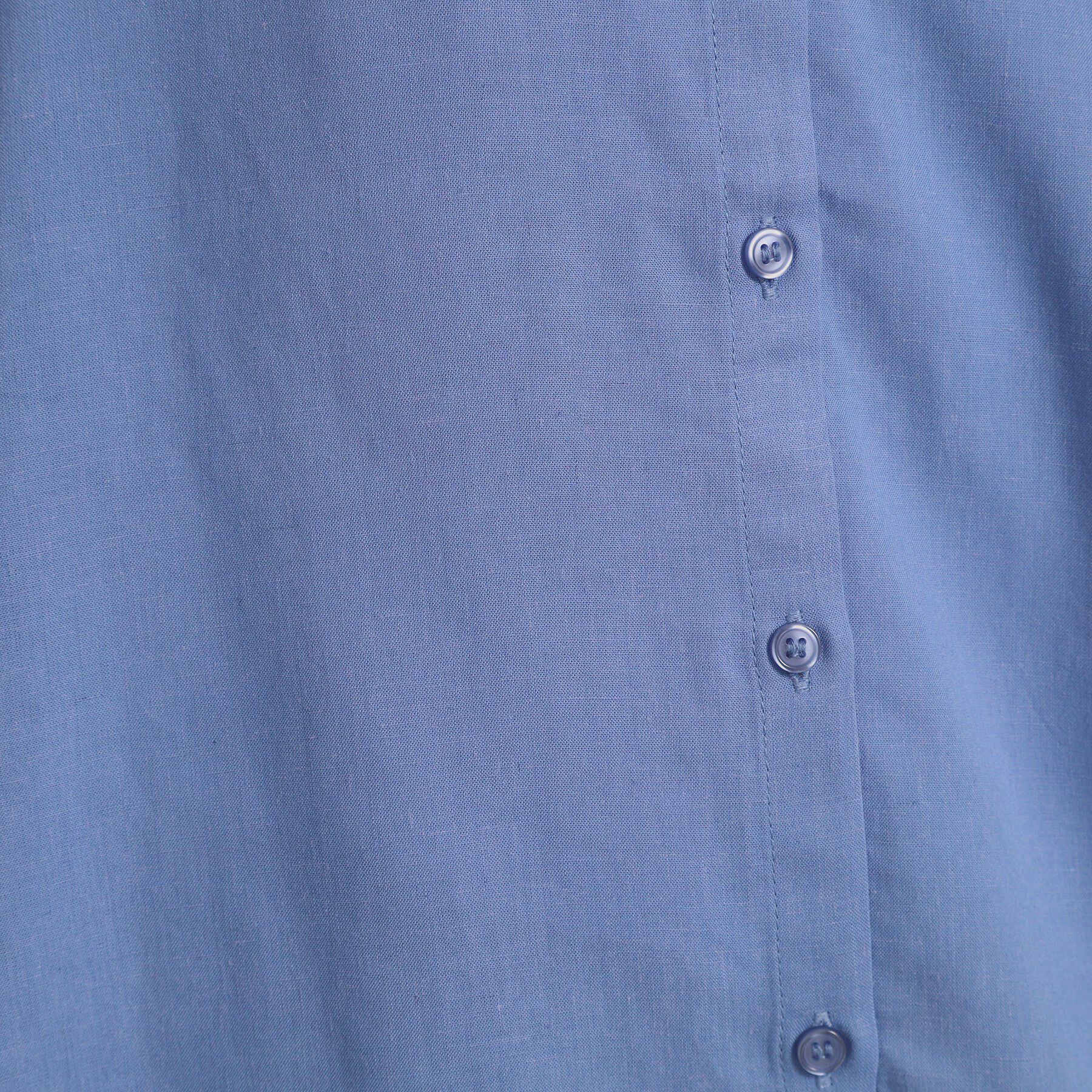 ITS&rsquo;DEMO「【手洗い可】リネン混ベーシックシャツ」|シャツ・ブラウス|