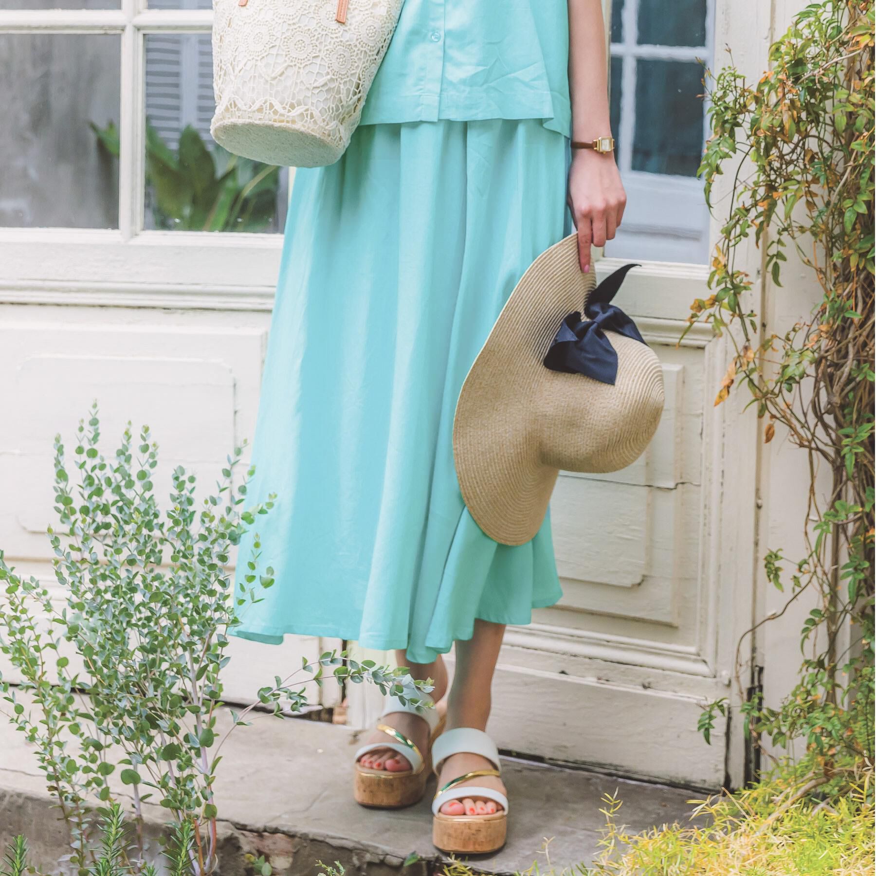 ITS&rsquo;DEMO「【手洗い可／セットアップ可】リネン混ギャザースカート」|スカート|