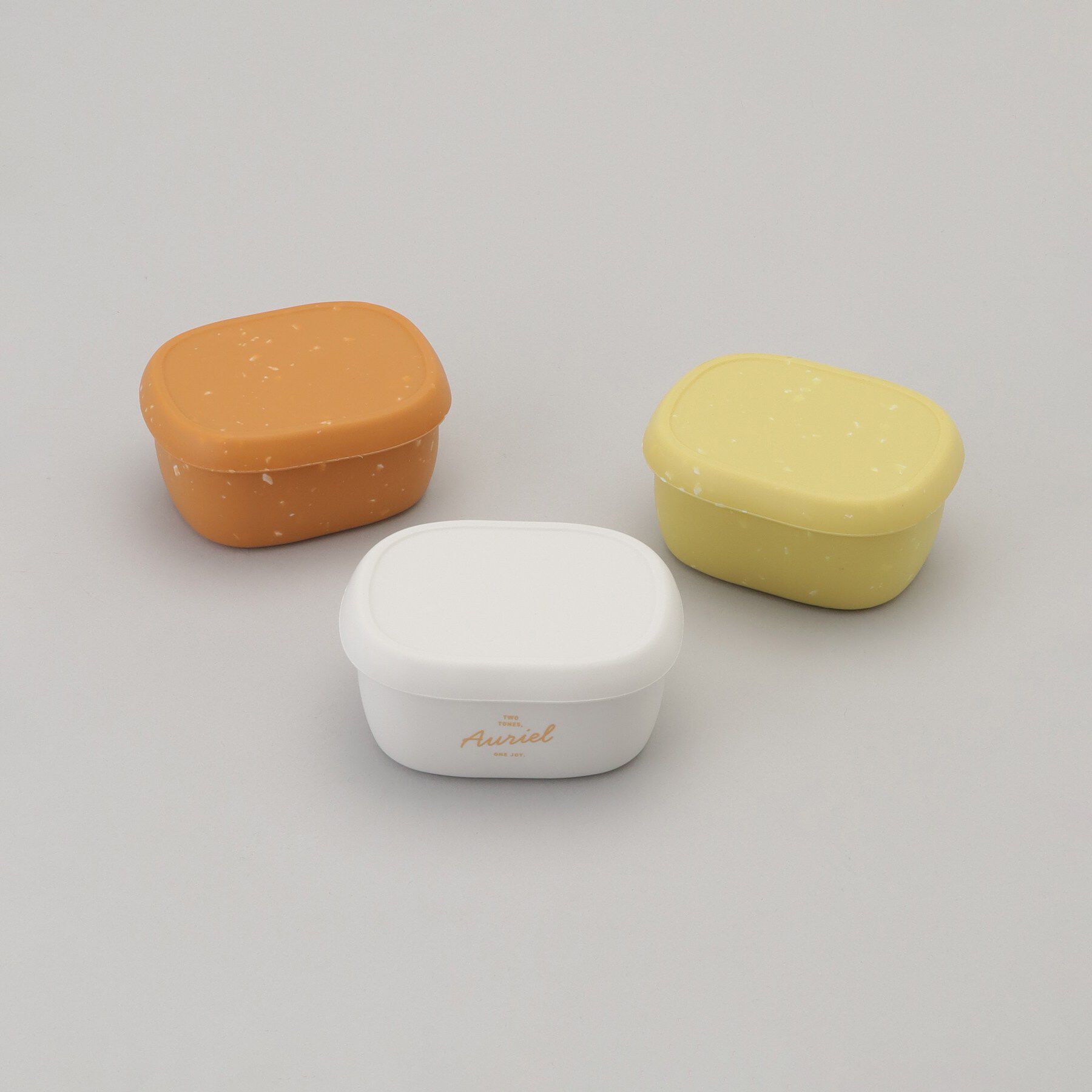 212 KITCHEN STORE「オーリエル シリコンフードコンテナ3PセットM O」|食器・キッチングッズ|