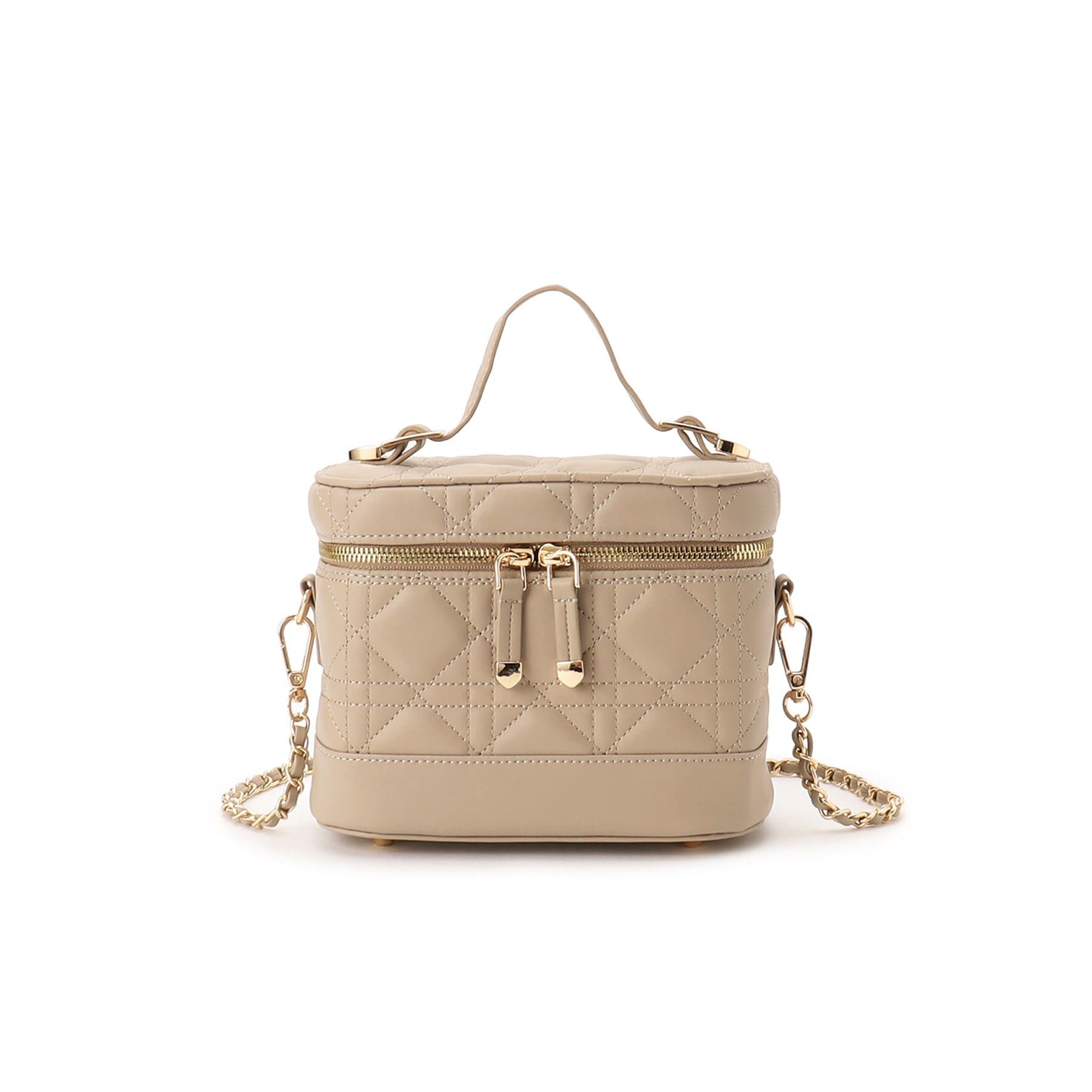 Ober Tashe「キルティングバニティ3WAYショルダー」|ショルダー・メッセンジャー|ﾍﾞｰｼﾞｭ(052)