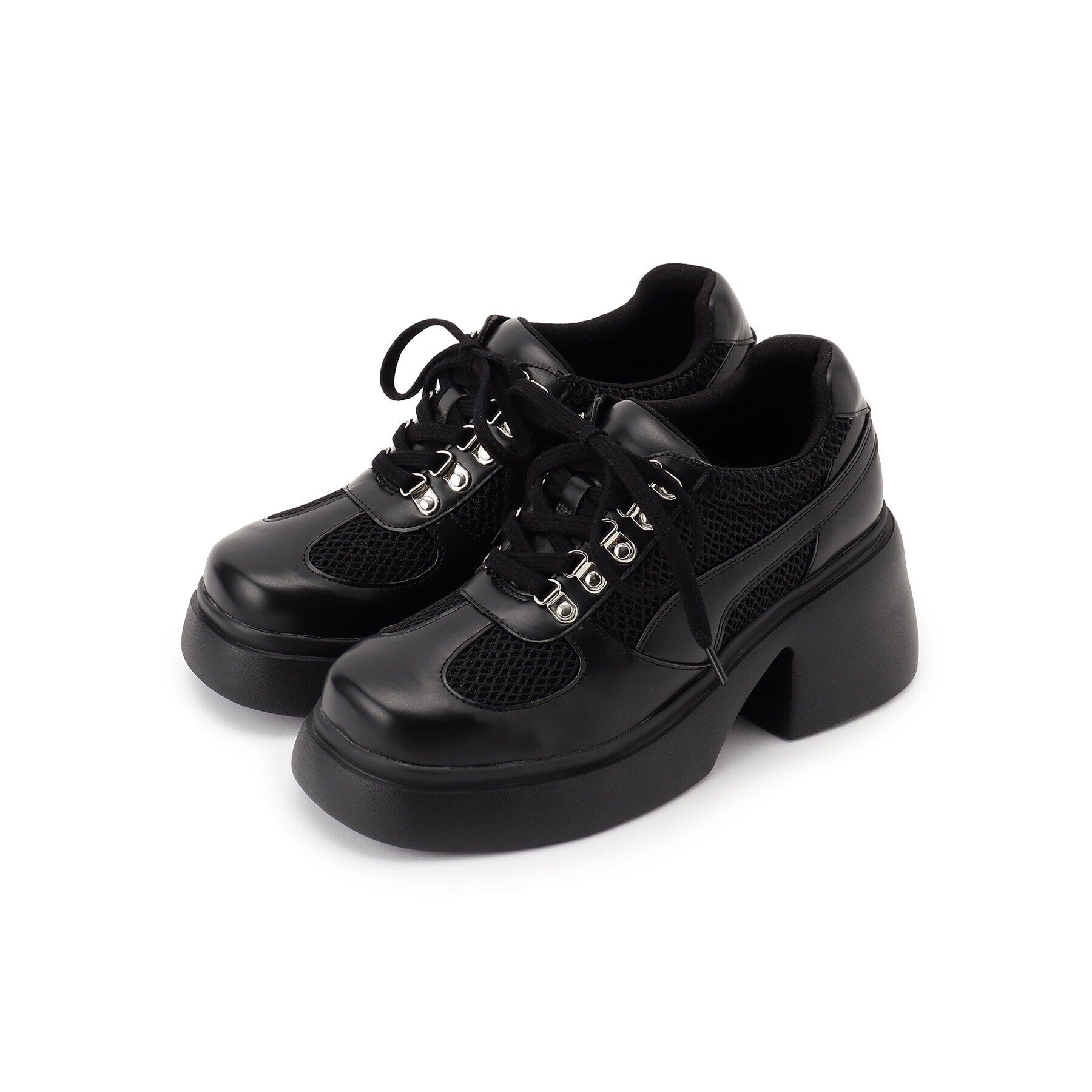 ESPERANZA「ボリュームソールスニーカー」|スニーカー|ブラック(019)