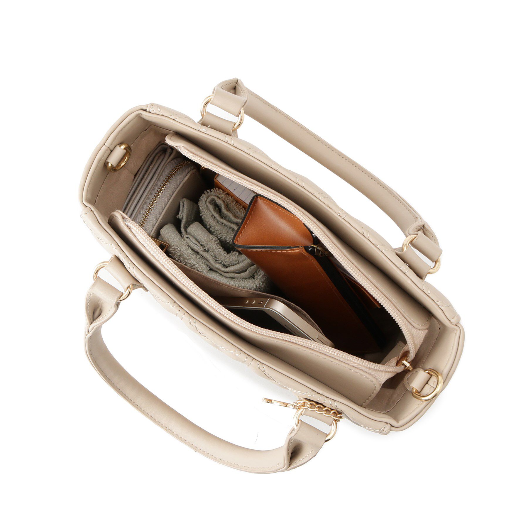 Ober Tashe「キルティング2WAYトートバッグ」|トートバッグ|