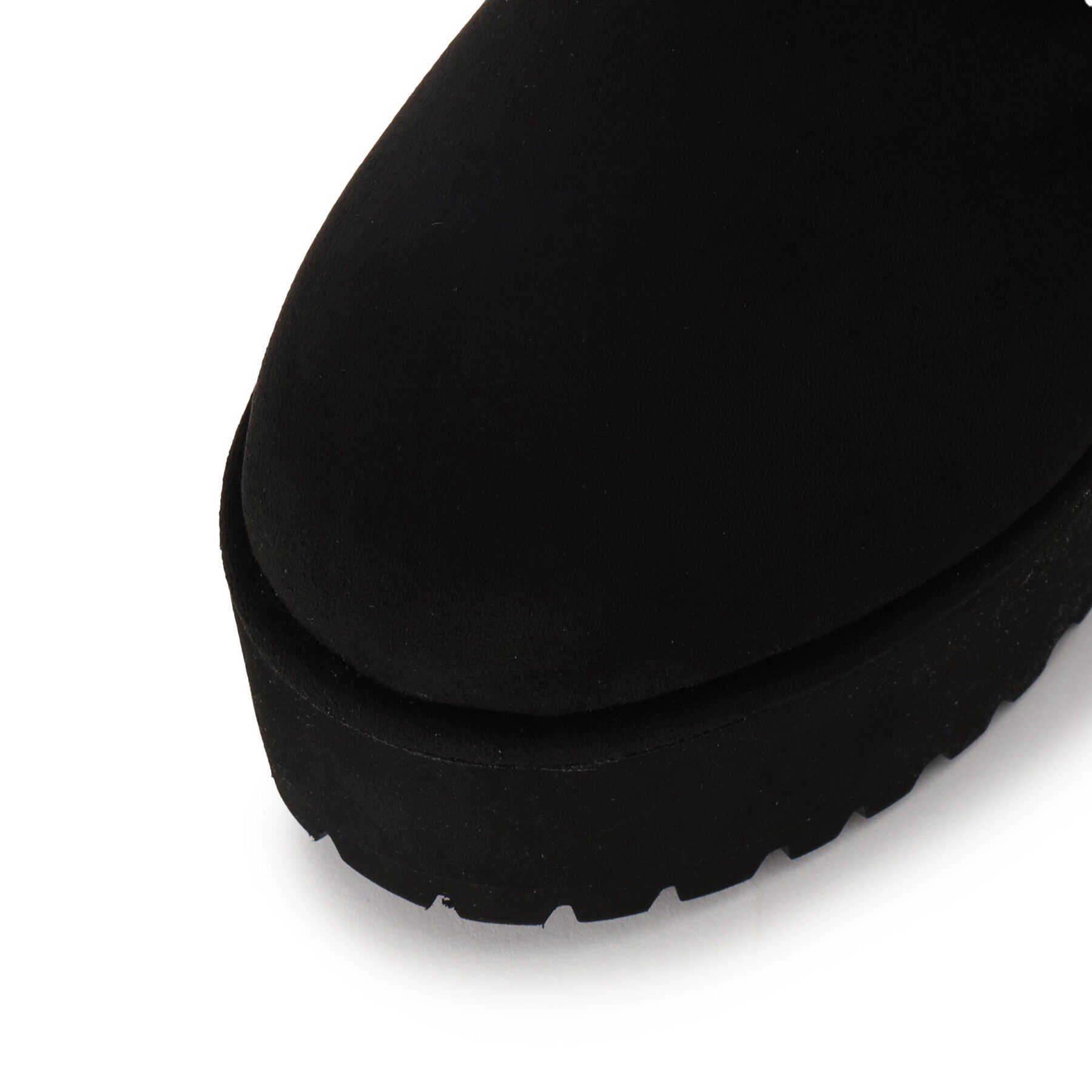 ESPERANZA「厚底2WAYフェイクムートンサボ」|ショートブーツ|