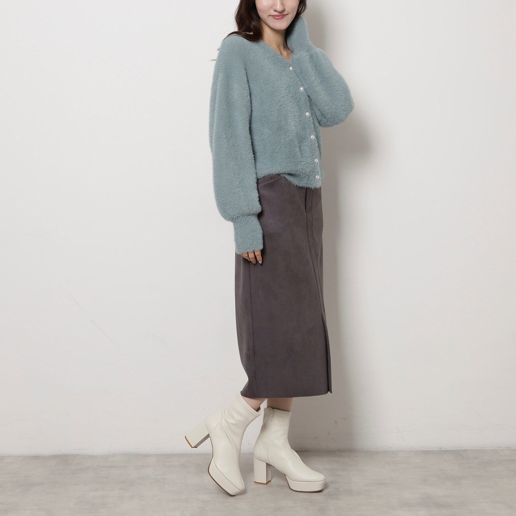 ESPERANZA「ゆる傾斜ショートブーツ」|ショートブーツ|