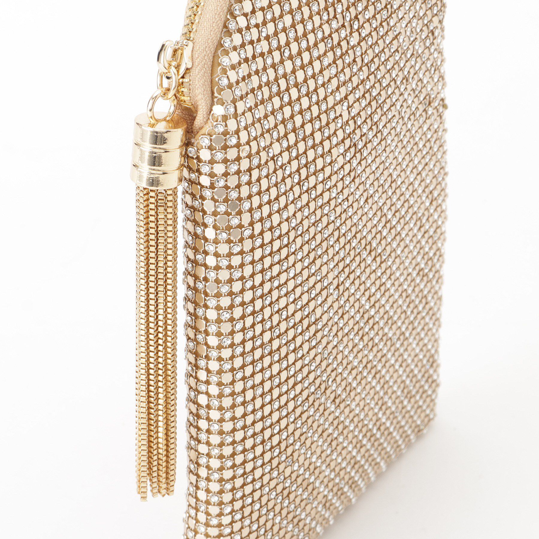 SunaUna「【丸ハンドル】メタルメッシュプチバッグ」|ハンドバッグ|