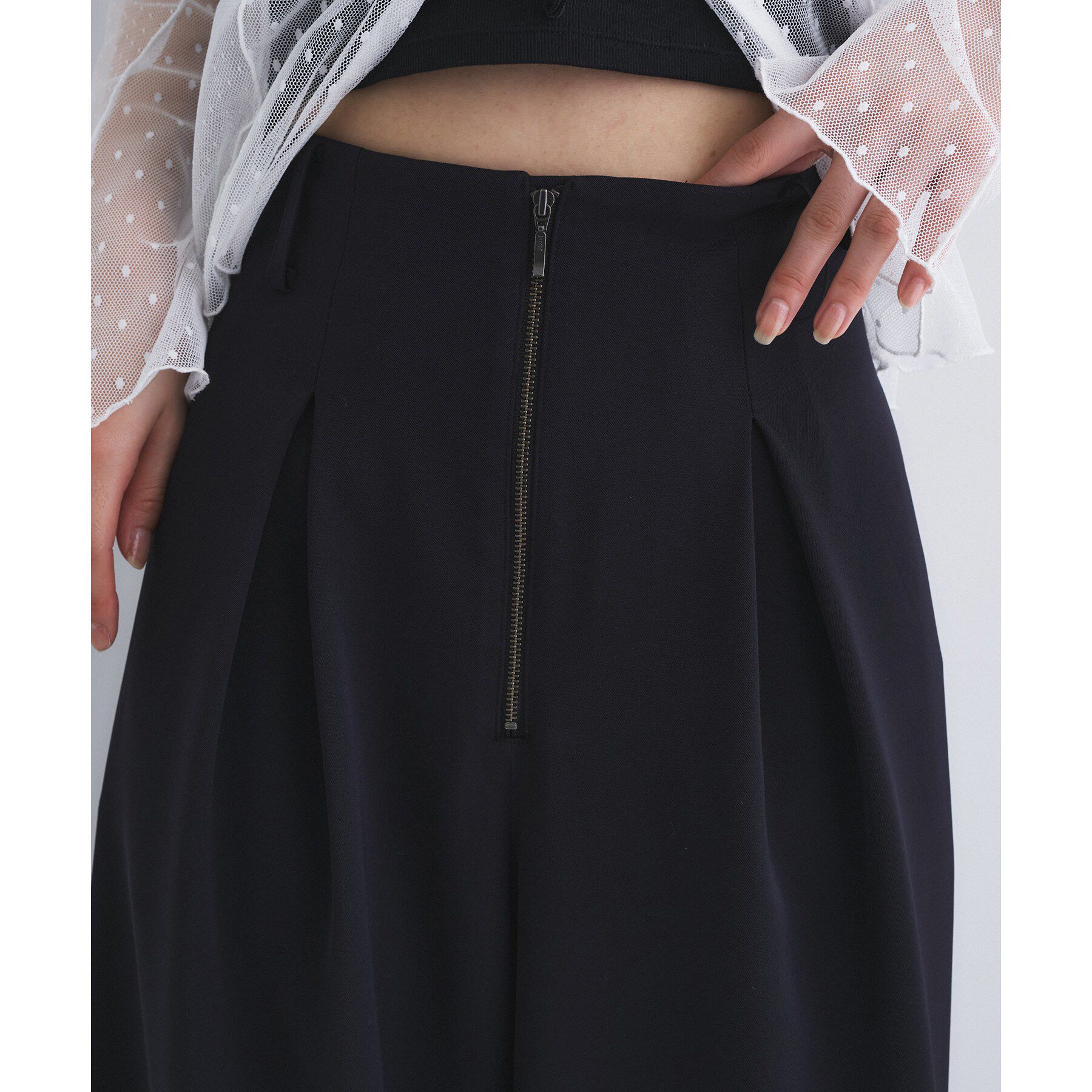 CODE A「zip wide pants」|その他|