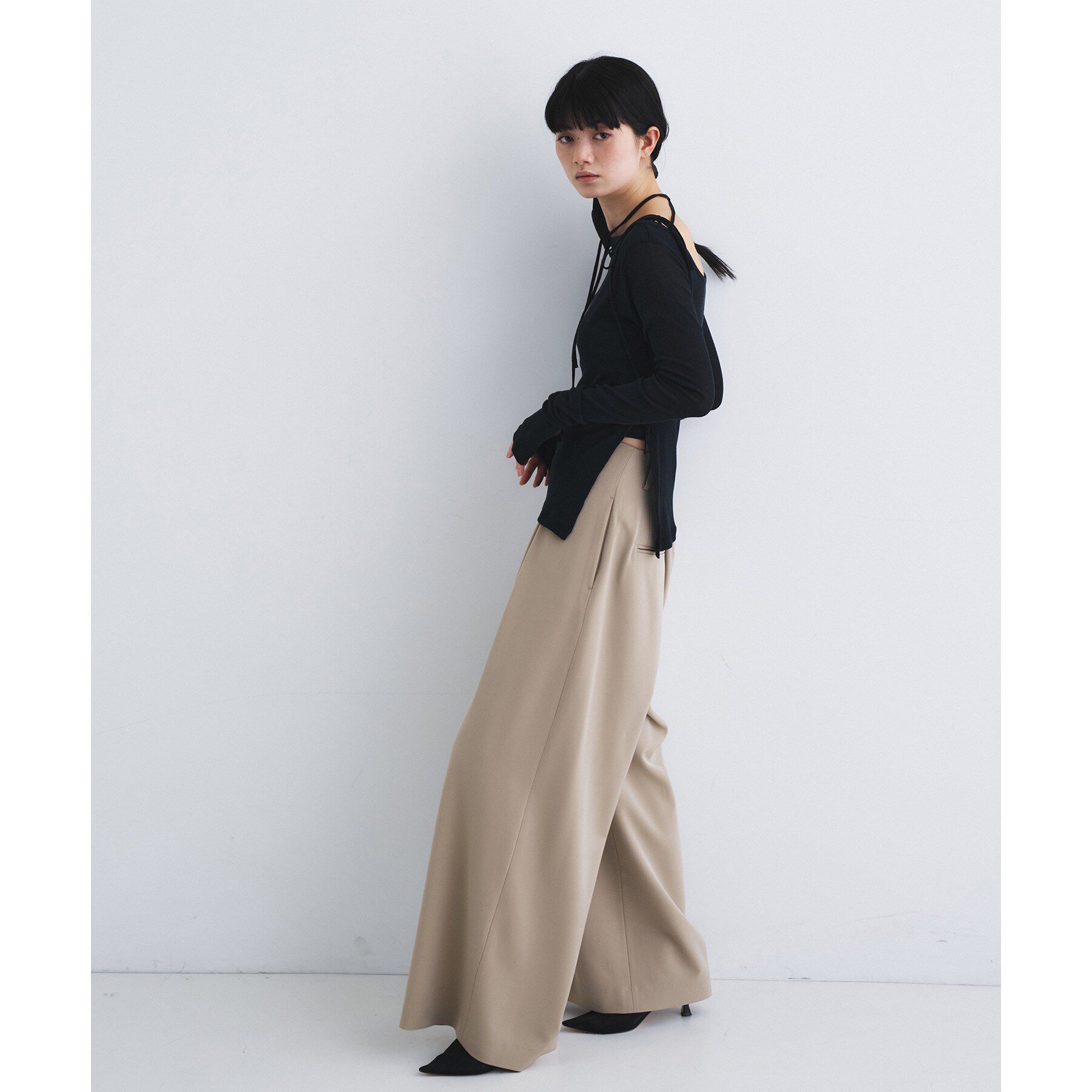CODE A「zip wide pants」|その他|