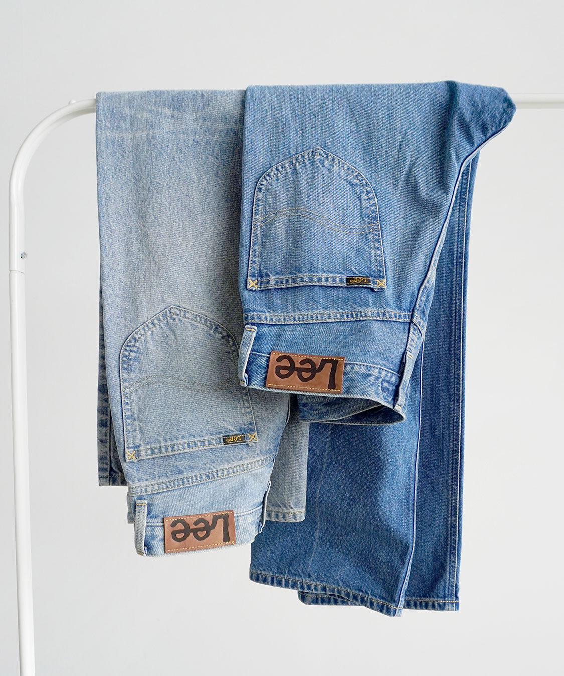 COCO DEAL「《COCO DEAL/Lee》ニースリットストレートデニムパンツ」|デニム|