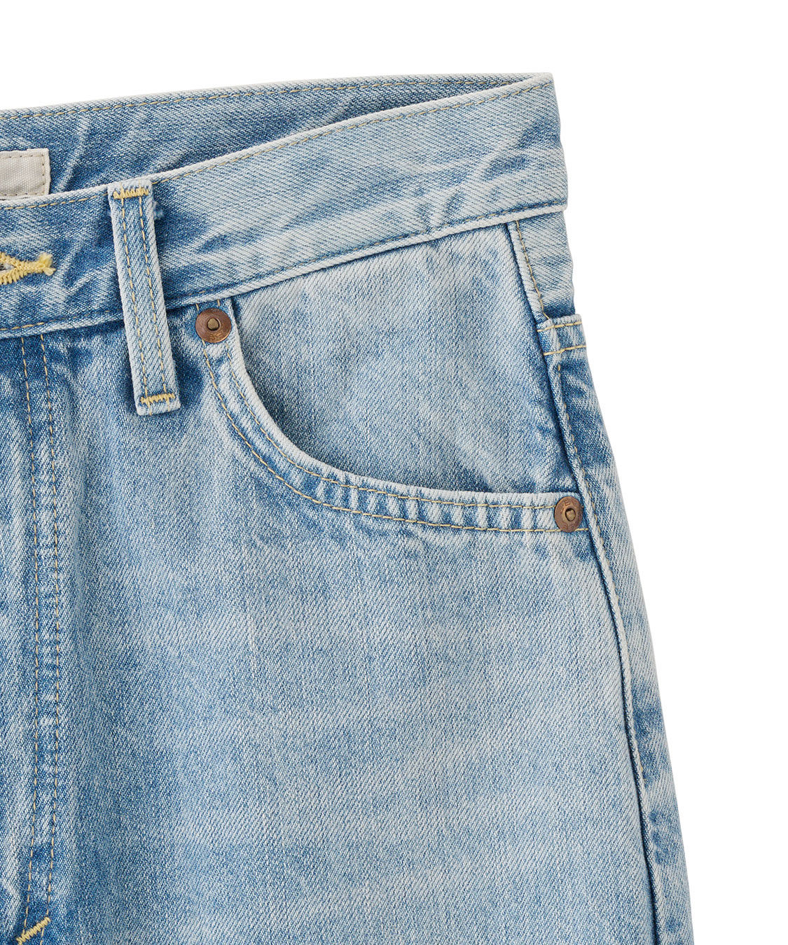 COCO DEAL「《COCO DEAL/Lee》フレアバギーデニムパンツ」|デニム|