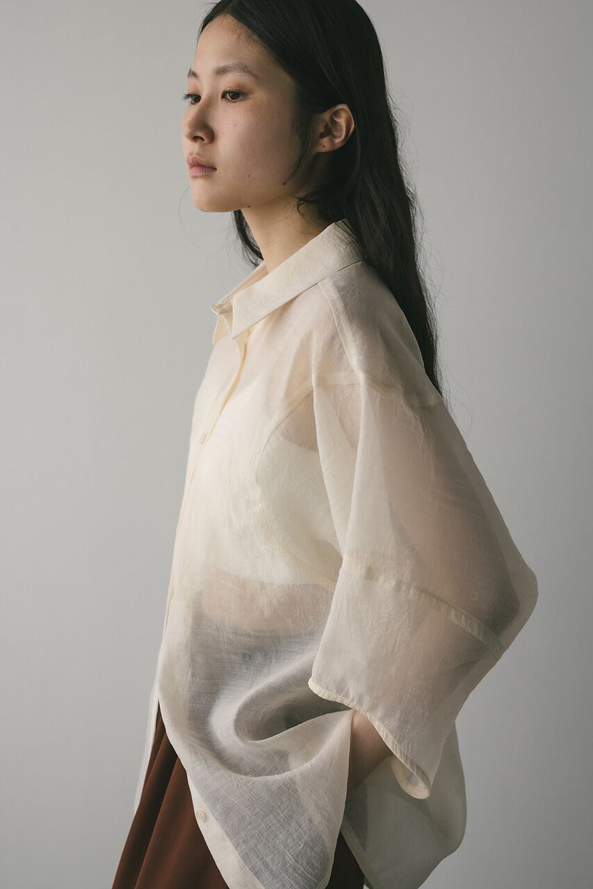 STYLEMIXER「コクーンスリーブシアーシャツ」|シャツ・ブラウス|