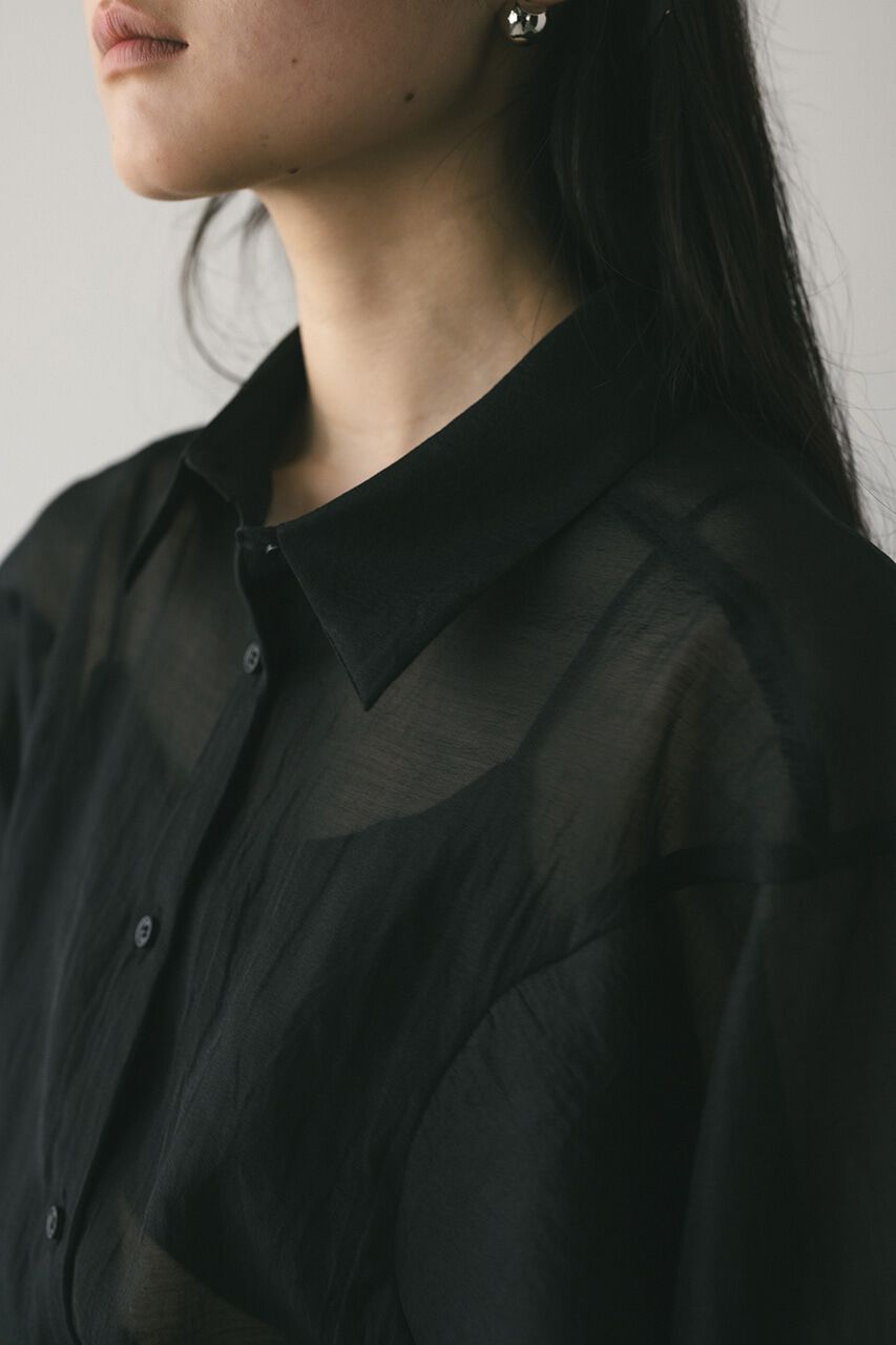 STYLEMIXER「コクーンスリーブシアーシャツ」|シャツ・ブラウス|