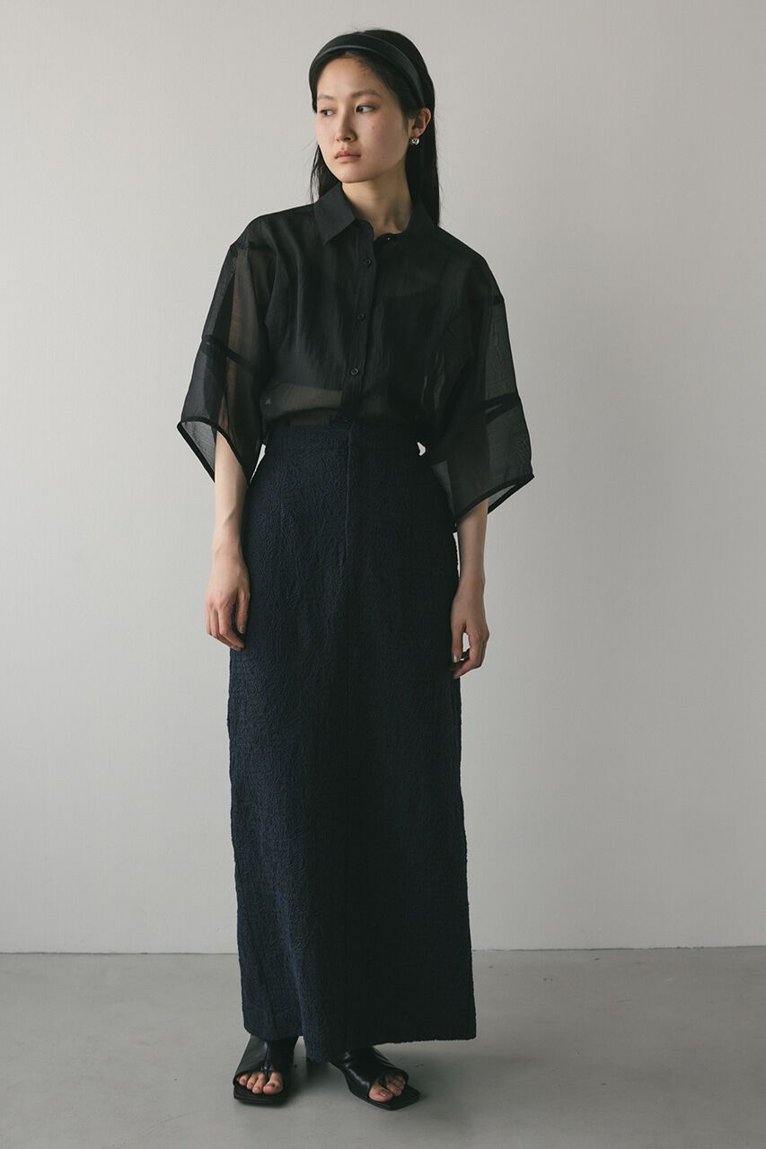STYLEMIXER「コクーンスリーブシアーシャツ」|シャツ・ブラウス|