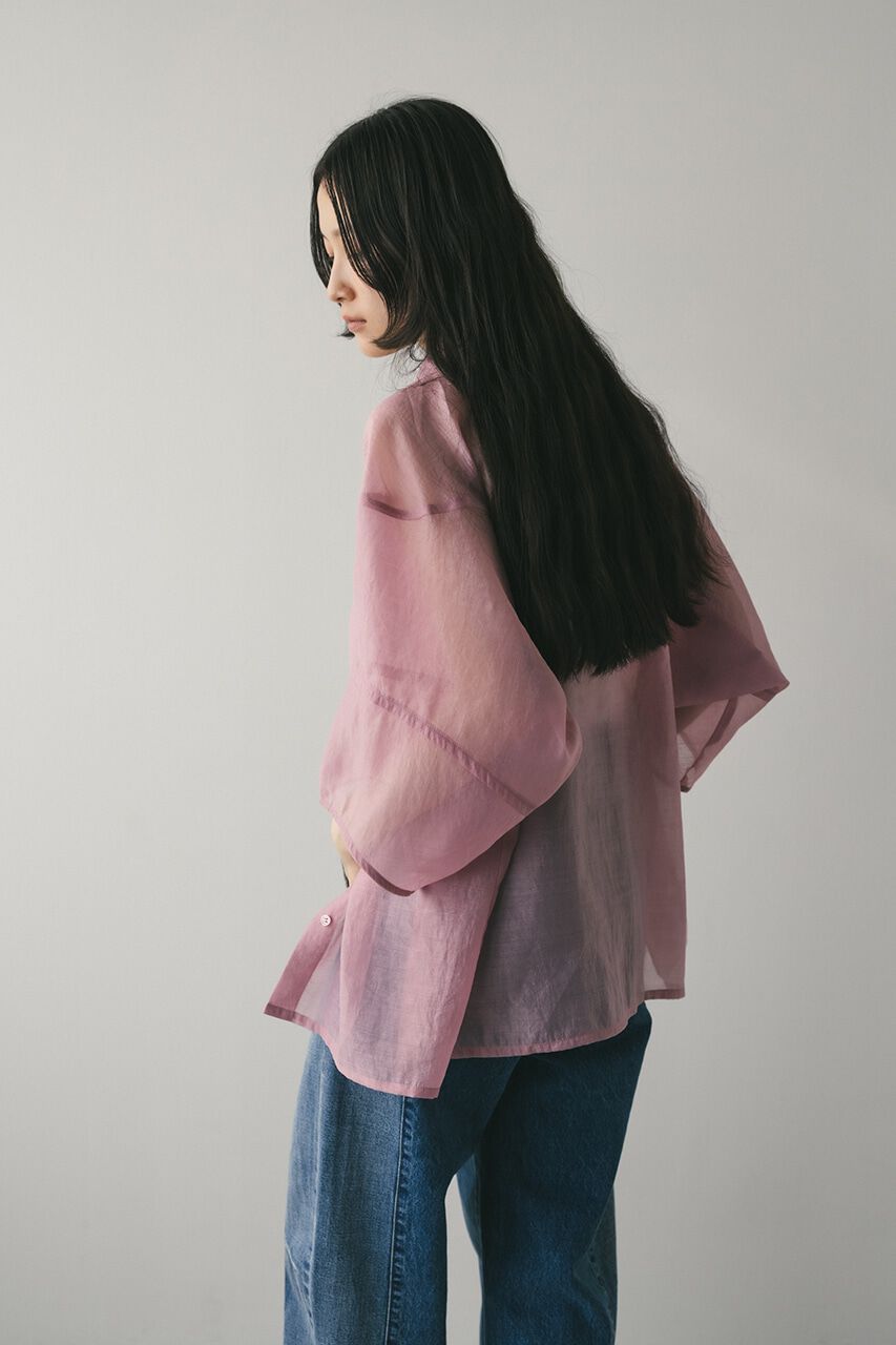 STYLEMIXER「コクーンスリーブシアーシャツ」|シャツ・ブラウス|