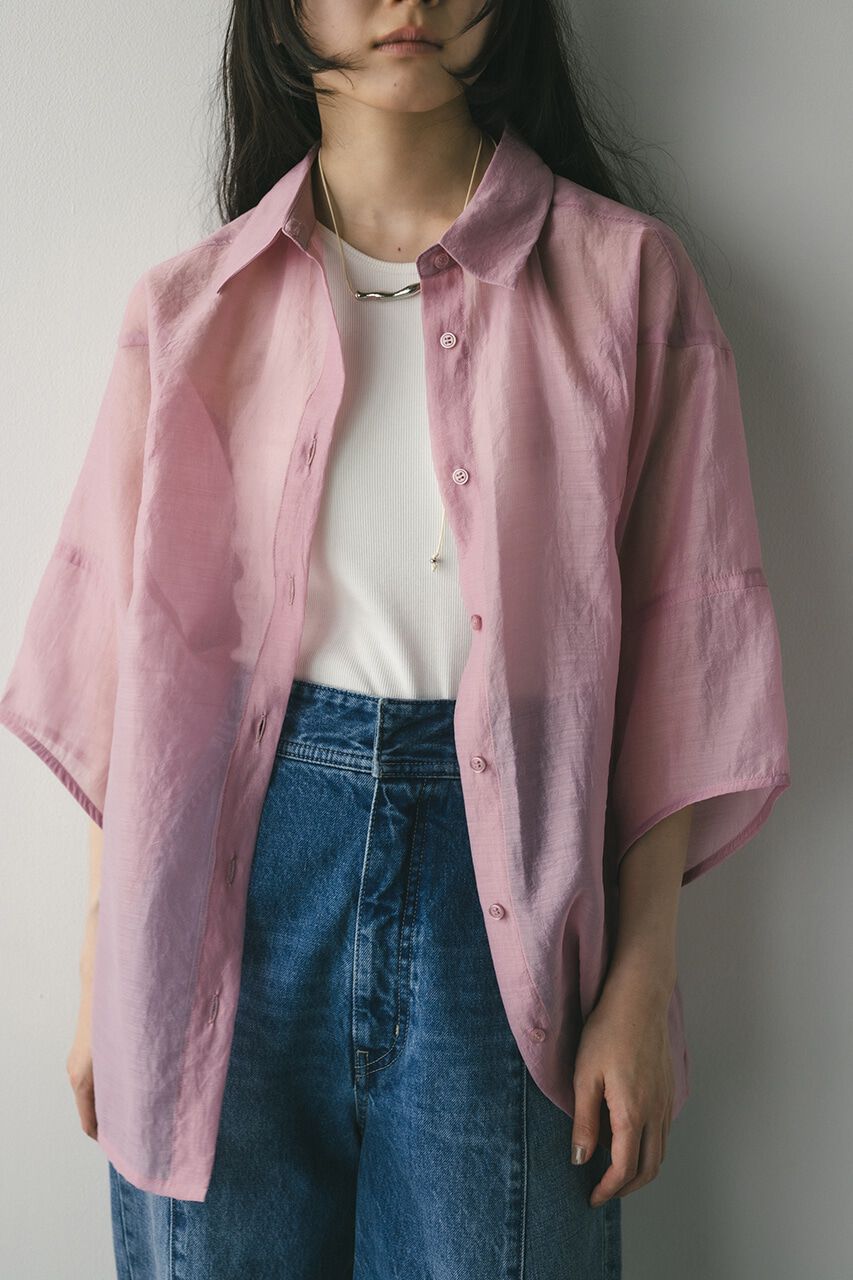 STYLEMIXER「コクーンスリーブシアーシャツ」|シャツ・ブラウス|