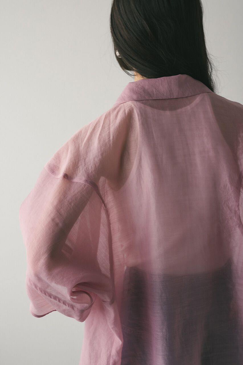 STYLEMIXER「コクーンスリーブシアーシャツ」|シャツ・ブラウス|