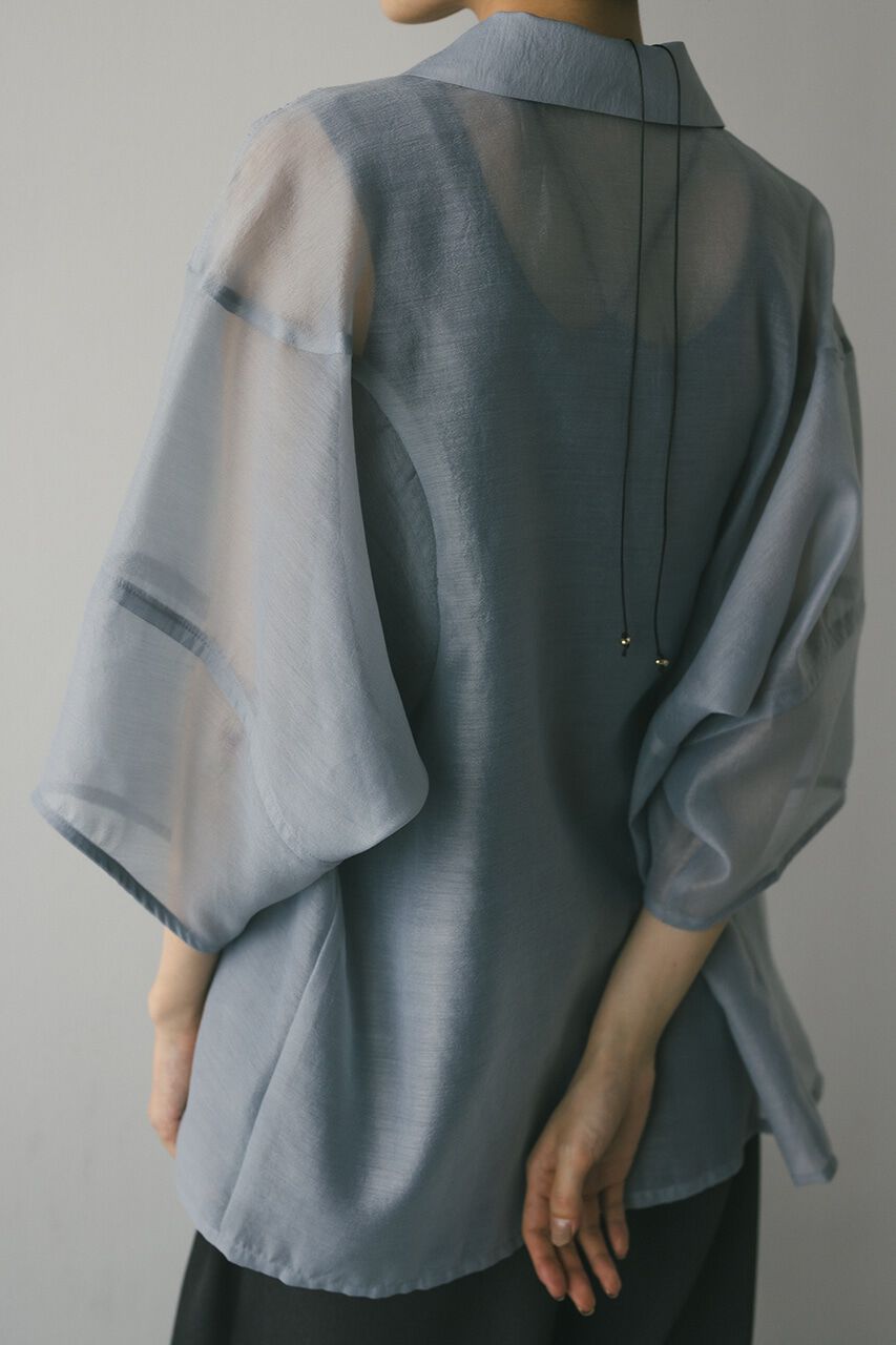 STYLEMIXER「コクーンスリーブシアーシャツ」|シャツ・ブラウス|