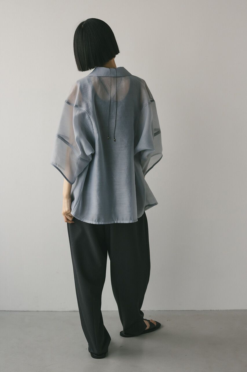 STYLEMIXER「コクーンスリーブシアーシャツ」|シャツ・ブラウス|