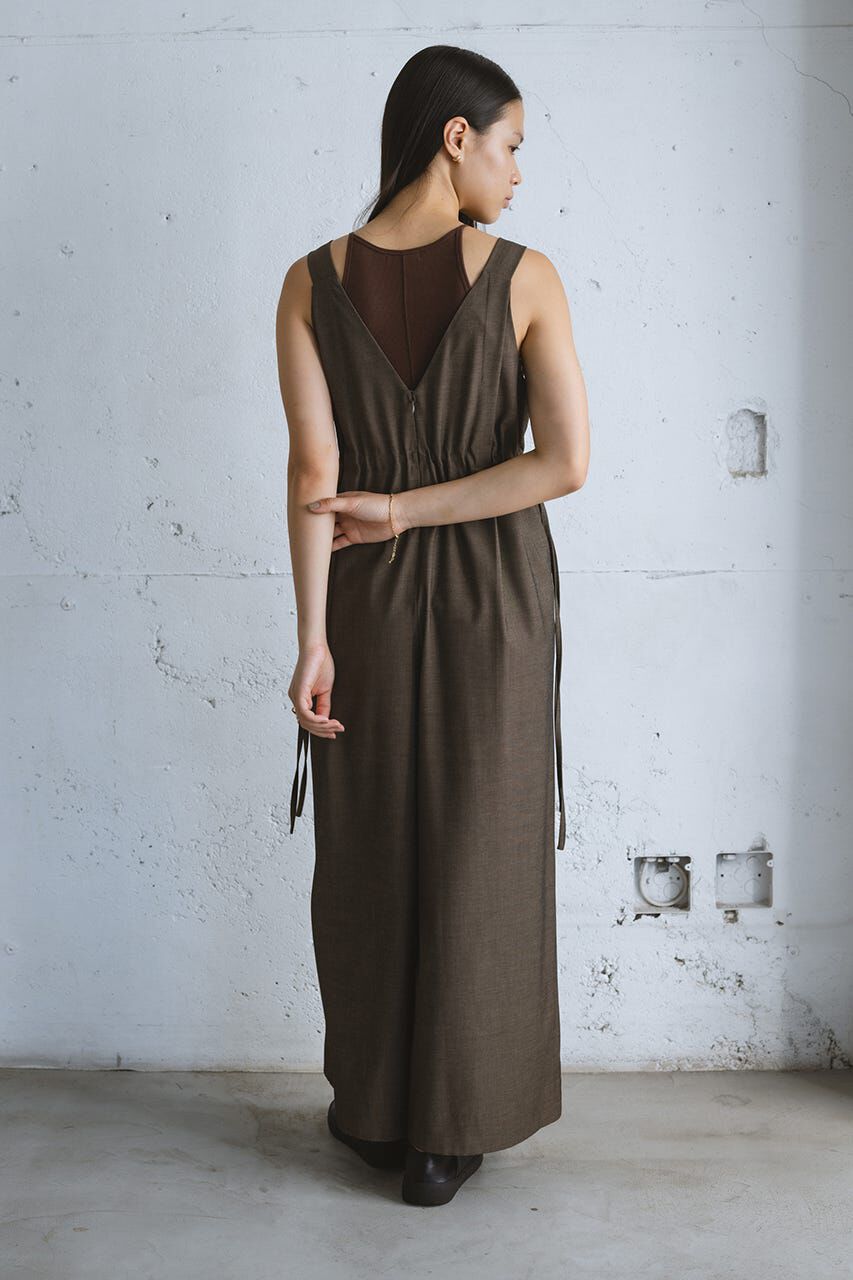 STYLEMIXER「サイドギャザーワイドロンパース」|その他|