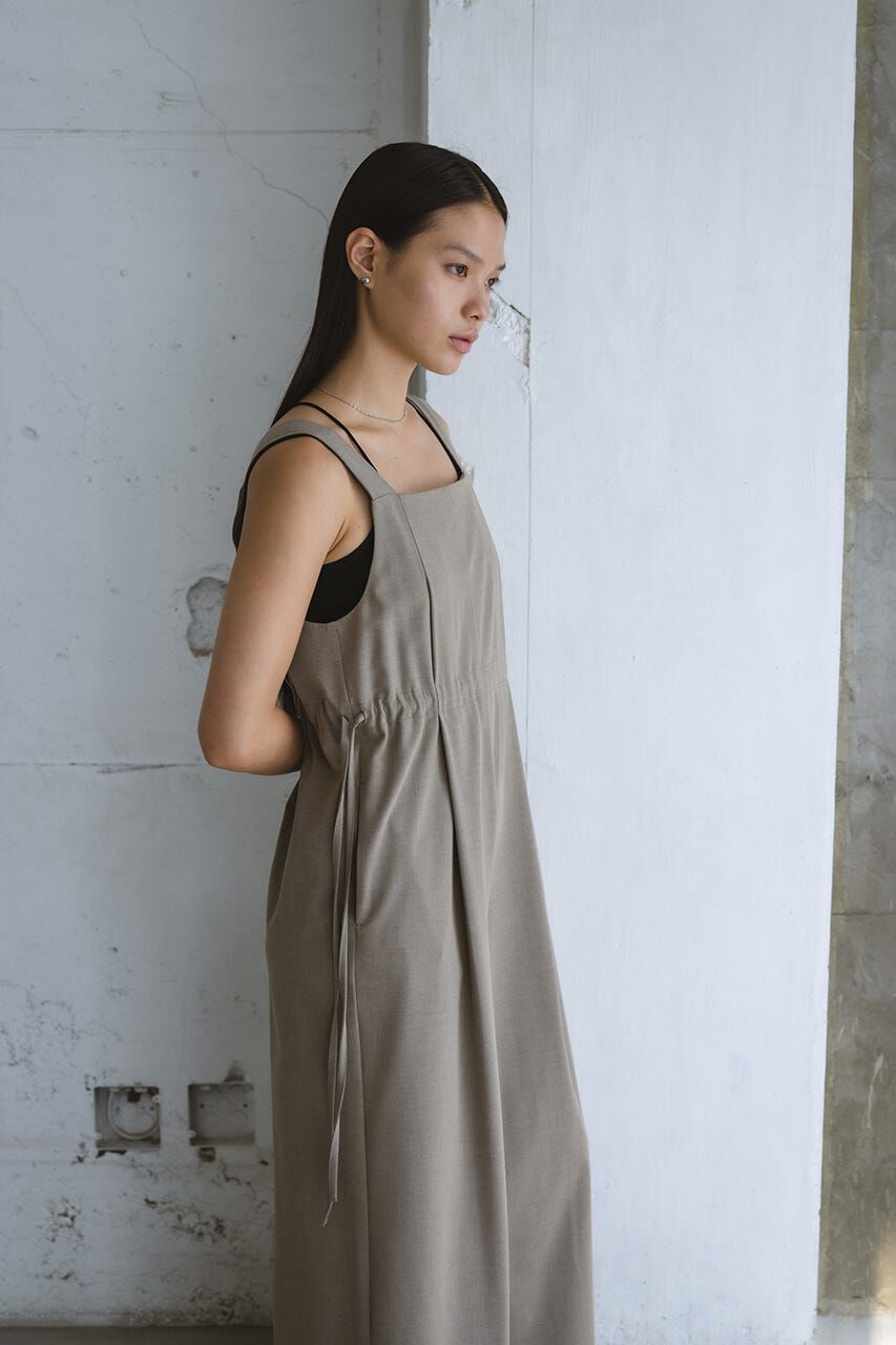 STYLEMIXER「サイドギャザーワイドロンパース」|その他|