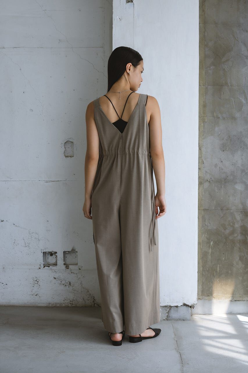 STYLEMIXER「サイドギャザーワイドロンパース」|その他|