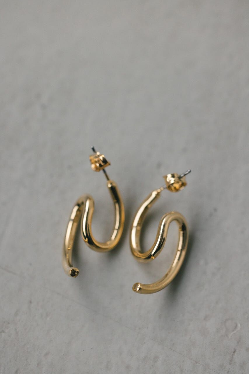 STYLEMIXER「ノットラインピアス」|ピアス|