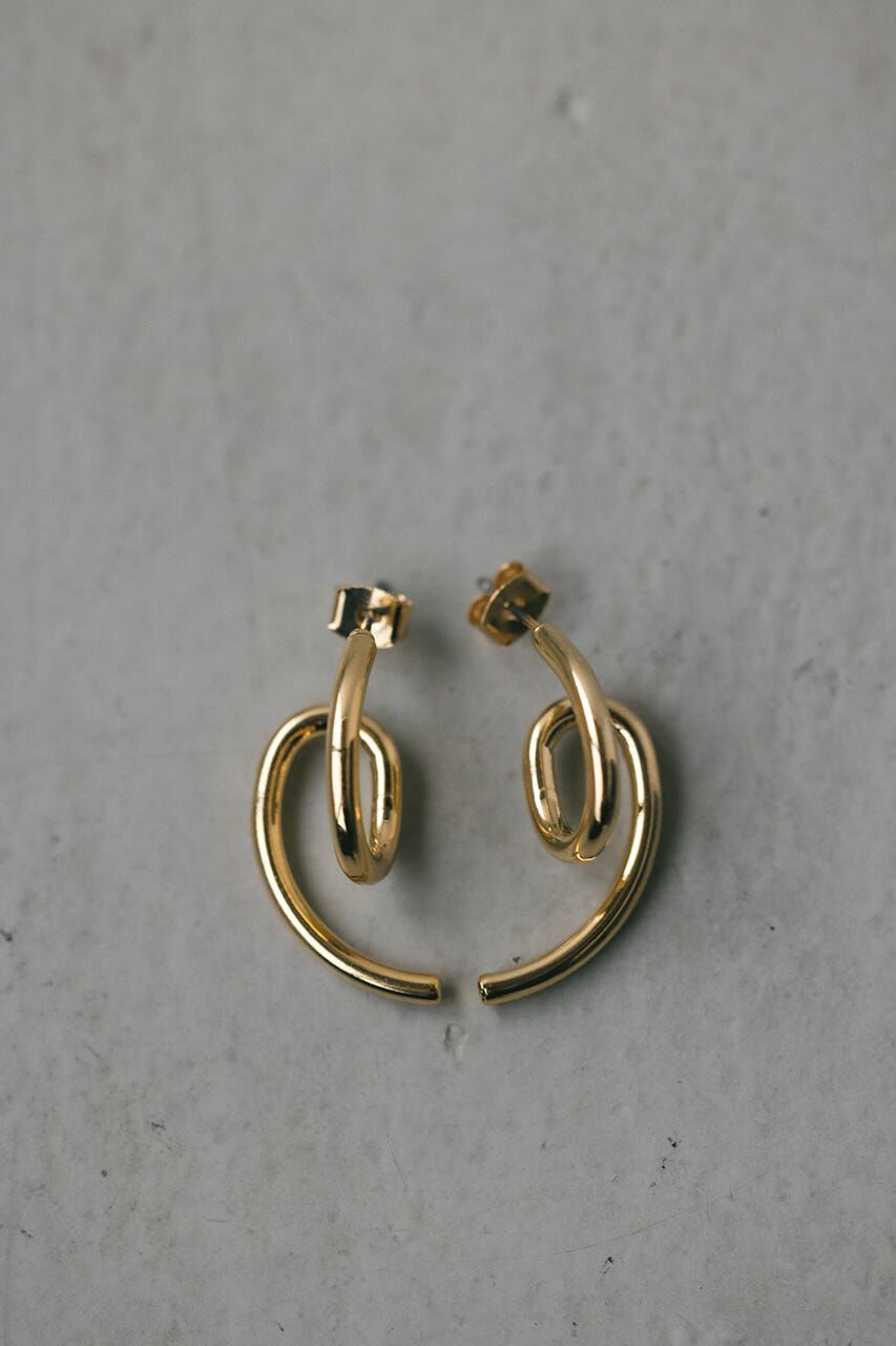 STYLEMIXER「ノットラインピアス」|ピアス|