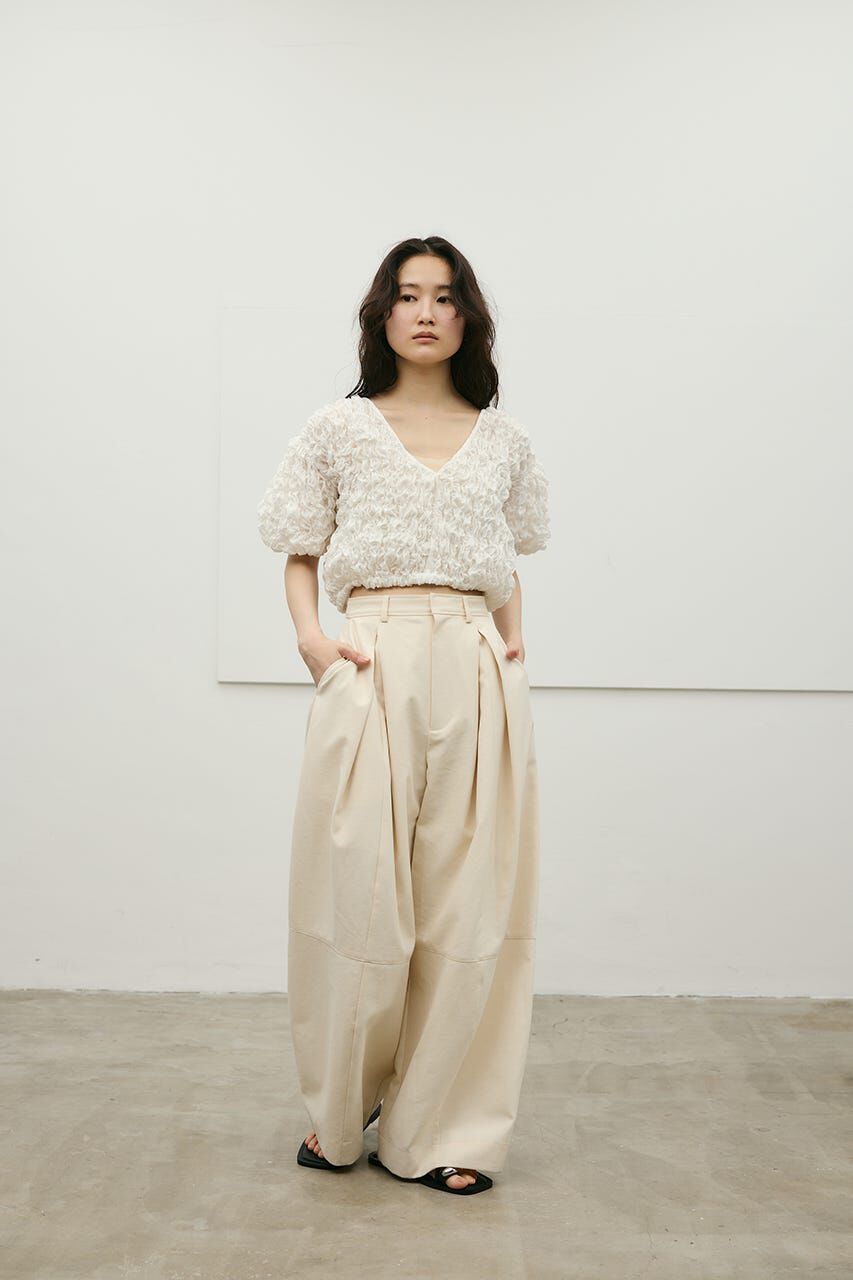 STYLEMIXER「フラッフィーショートトップ」|シャツ・ブラウス|