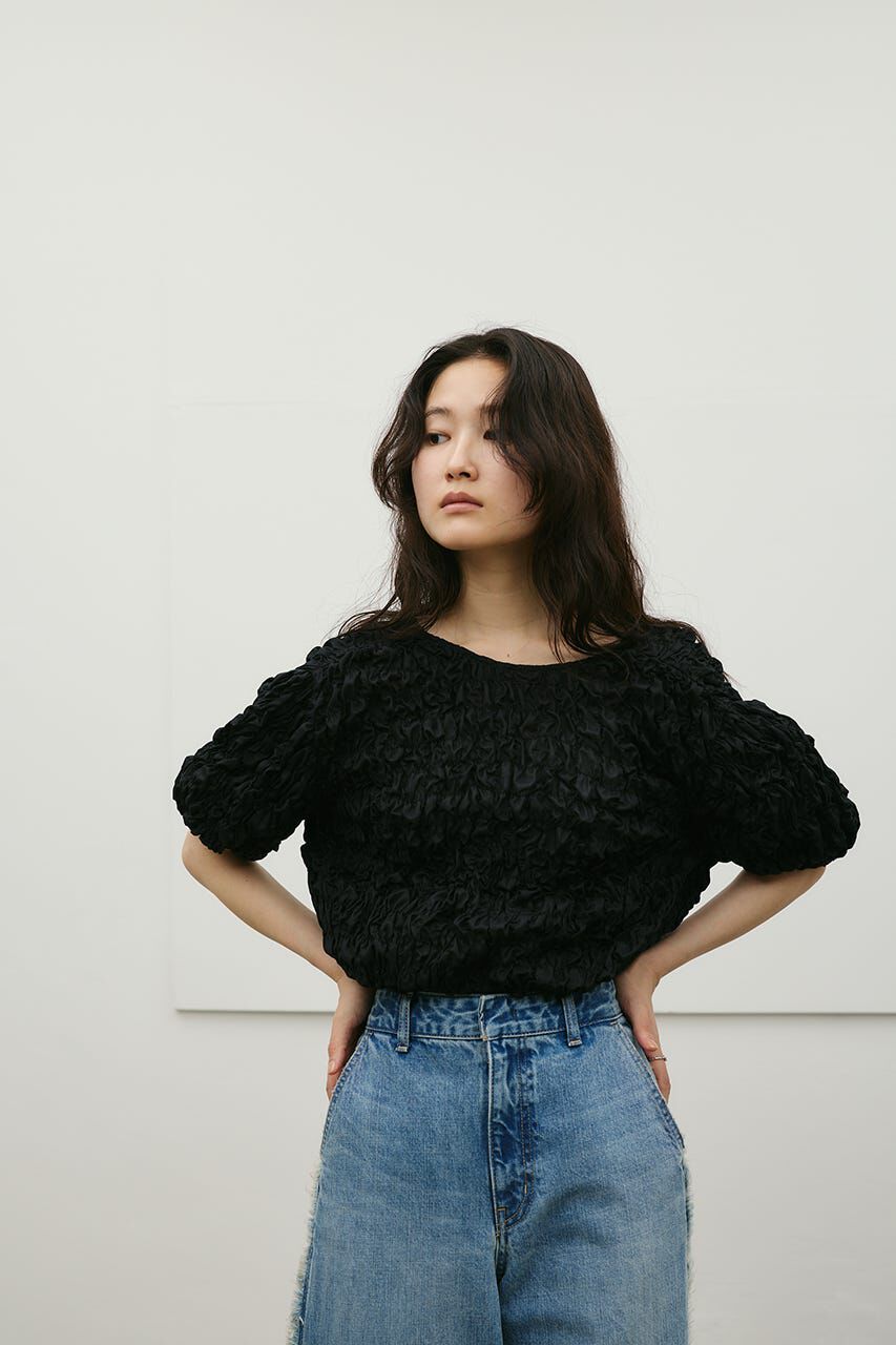 STYLEMIXER「フラッフィーショートトップ」|シャツ・ブラウス|