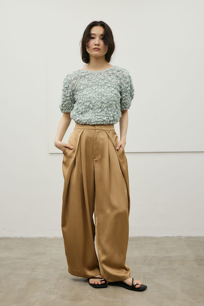 STYLEMIXER「フラッフィーショートトップ」|シャツ・ブラウス|