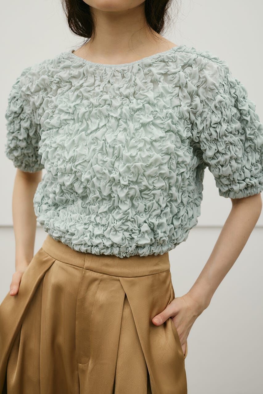 STYLEMIXER「フラッフィーショートトップ」|シャツ・ブラウス|