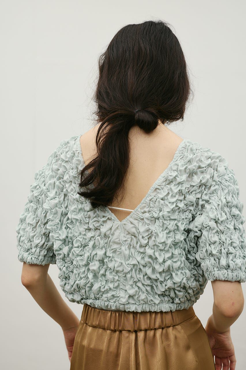 STYLEMIXER「フラッフィーショートトップ」|シャツ・ブラウス|