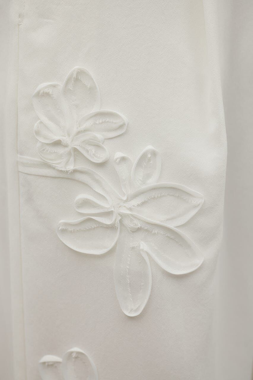 STYLEMIXER「フラワーエンブロイダリータックパンツ」|その他|