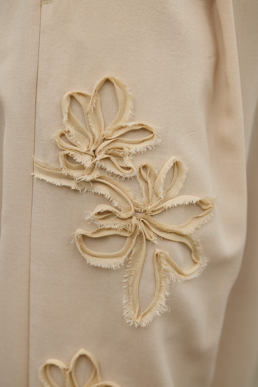 STYLEMIXER「フラワーエンブロイダリータックパンツ」|その他|