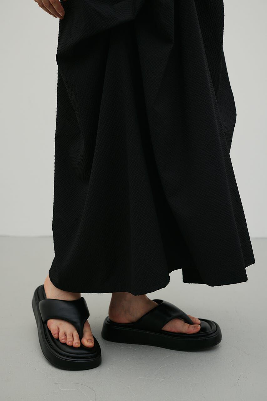 STYLEMIXER「ランダムタックサッカースカート」|スカート|