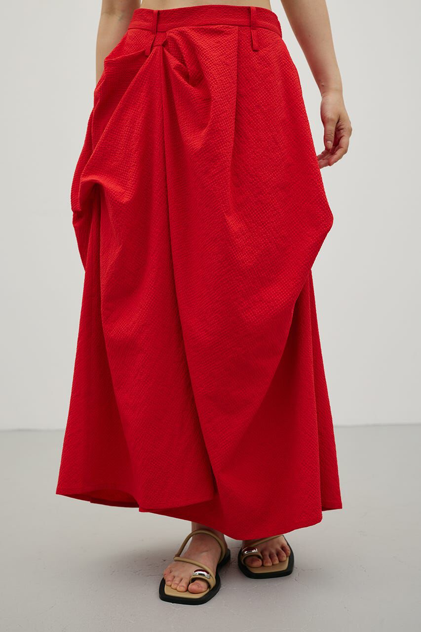 STYLEMIXER「ランダムタックサッカースカート」|スカート|