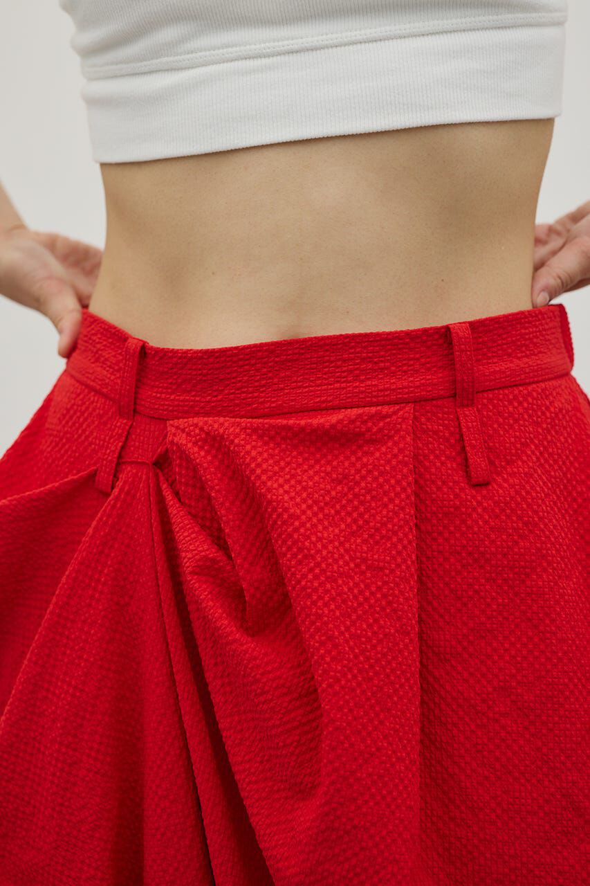 STYLEMIXER「ランダムタックサッカースカート」|スカート|