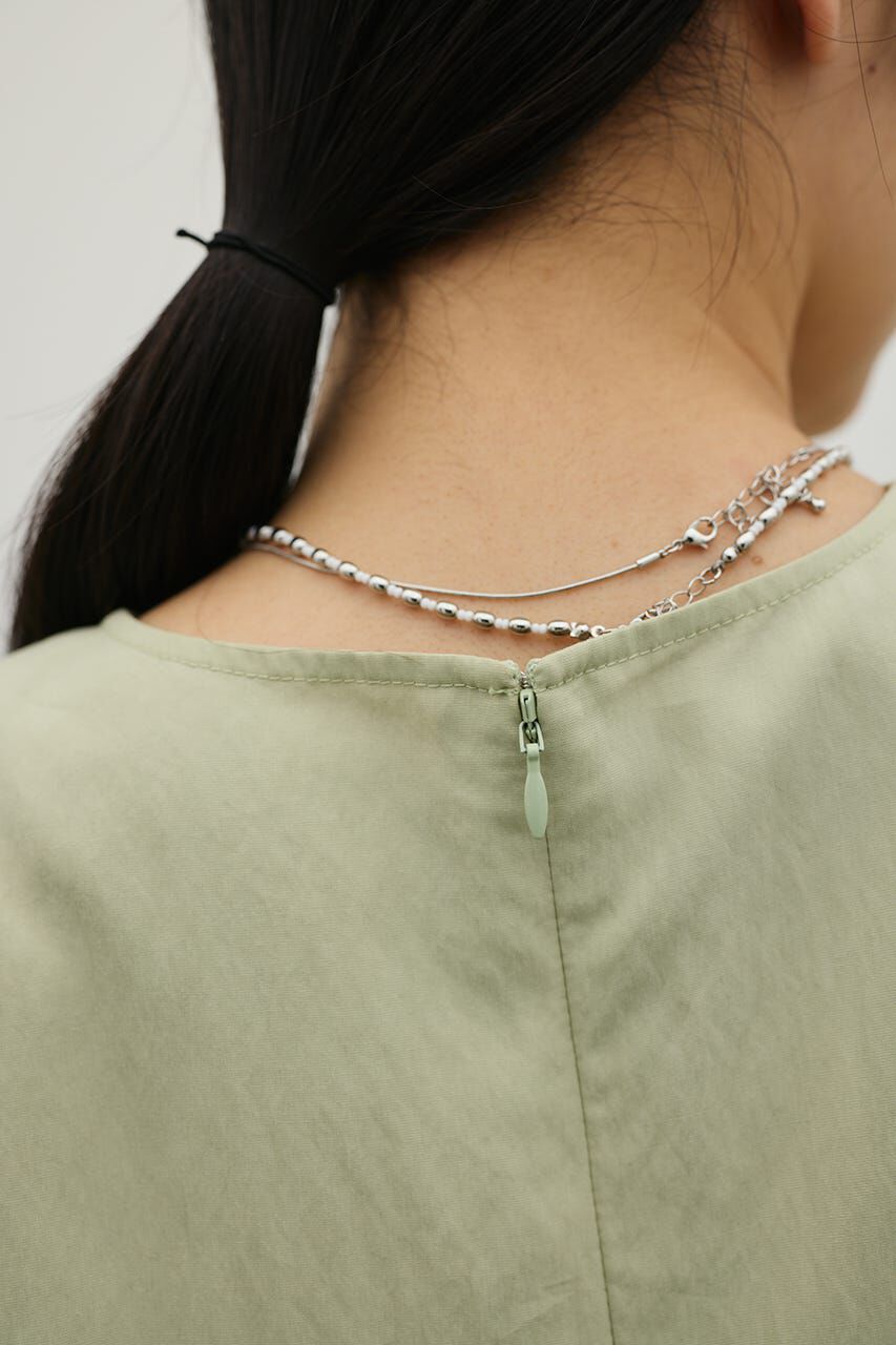 STYLEMIXER「ギャザーパネルリラックスワンピース」|ワンピース|