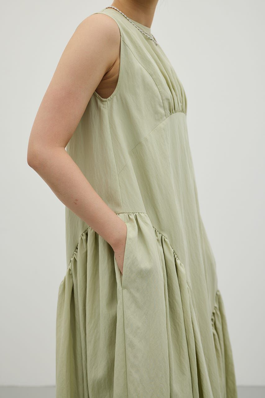 STYLEMIXER「ギャザーパネルリラックスワンピース」|ワンピース|