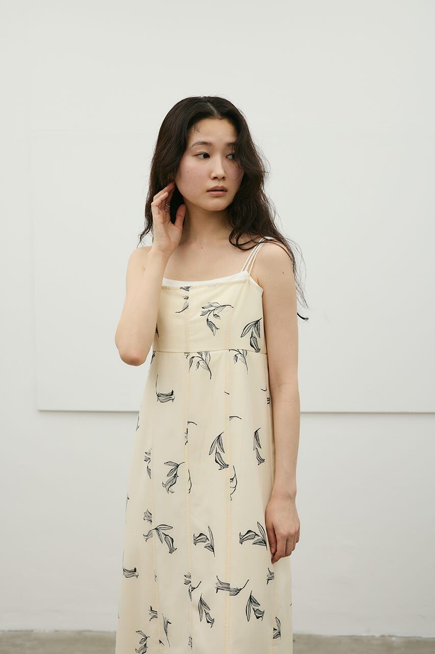 STYLEMIXER「リネンミックスレイヤードキャミワンピース」|ワンピース|