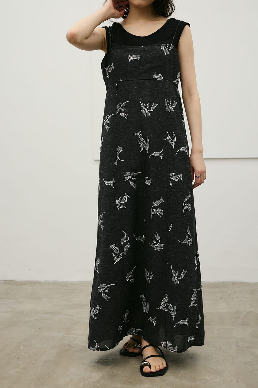 STYLEMIXER「リネンミックスレイヤードキャミワンピース」|ワンピース|