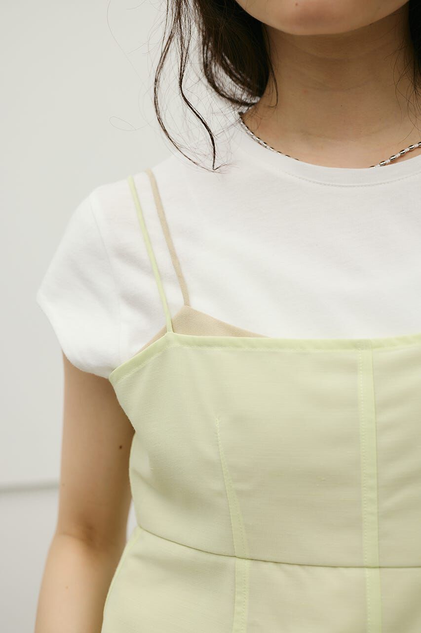 STYLEMIXER「リネンミックスレイヤードキャミワンピース」|ワンピース|