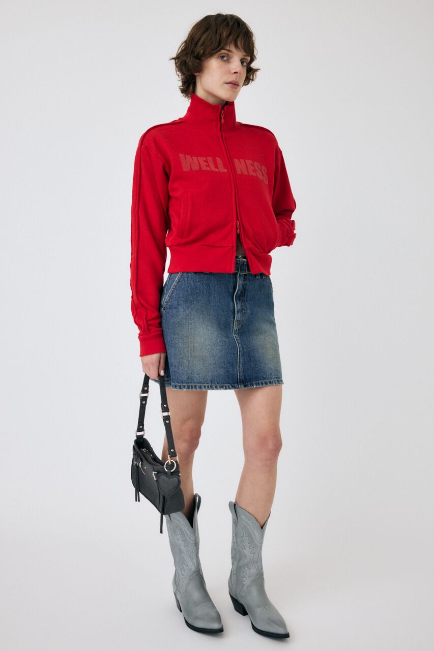 MOUSSY「BELTED DENIM ミニスカート」|スカート|