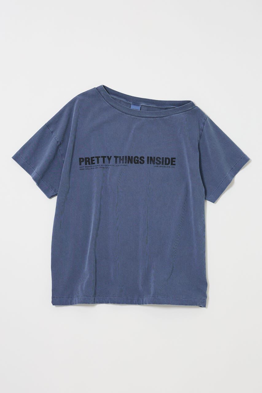 MOUSSY「ONE SHOULDER TEE」|Tシャツ・カットソー|