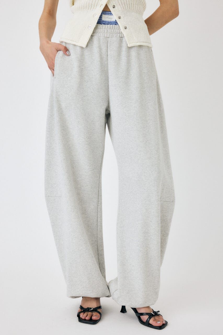 MOUSSY「CURVE LINE スウェットパンツ」|その他|