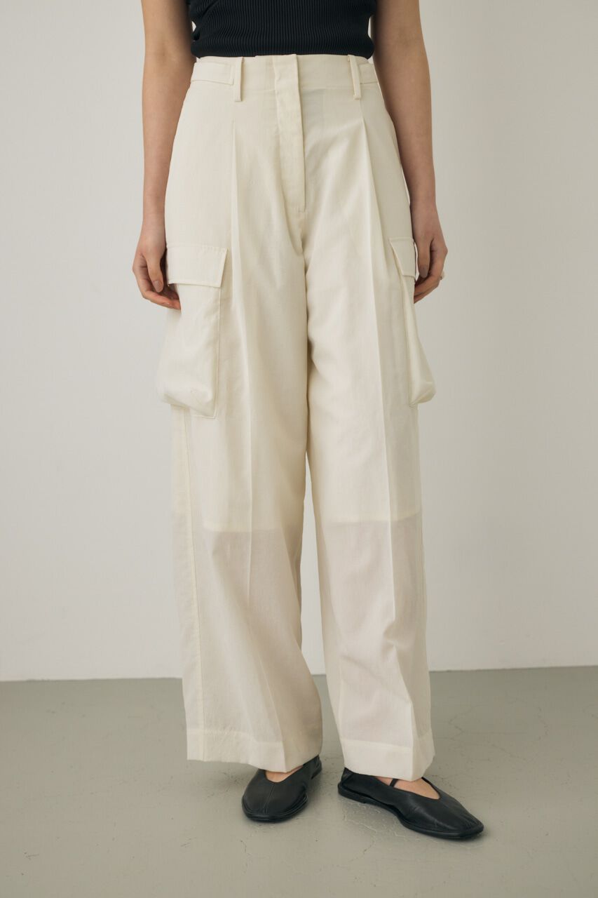 MOUSSY「シアーワイドパンツ　リサイクルポリエステル使用」|その他|