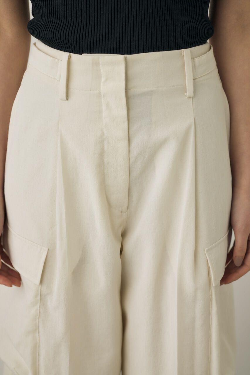 MOUSSY「シアーワイドパンツ　リサイクルポリエステル使用」|その他|