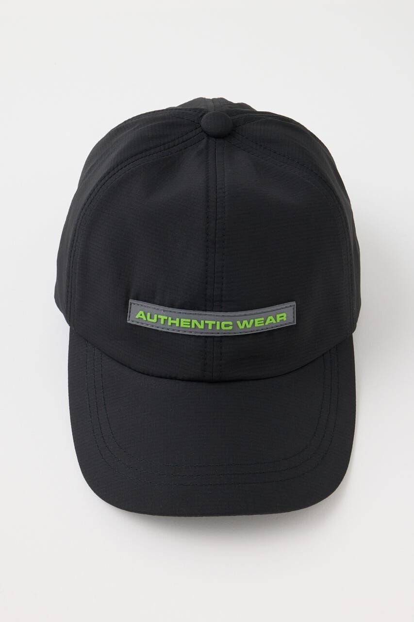 MOUSSY「RUBBER LOGO キャップ」|その他|BLK