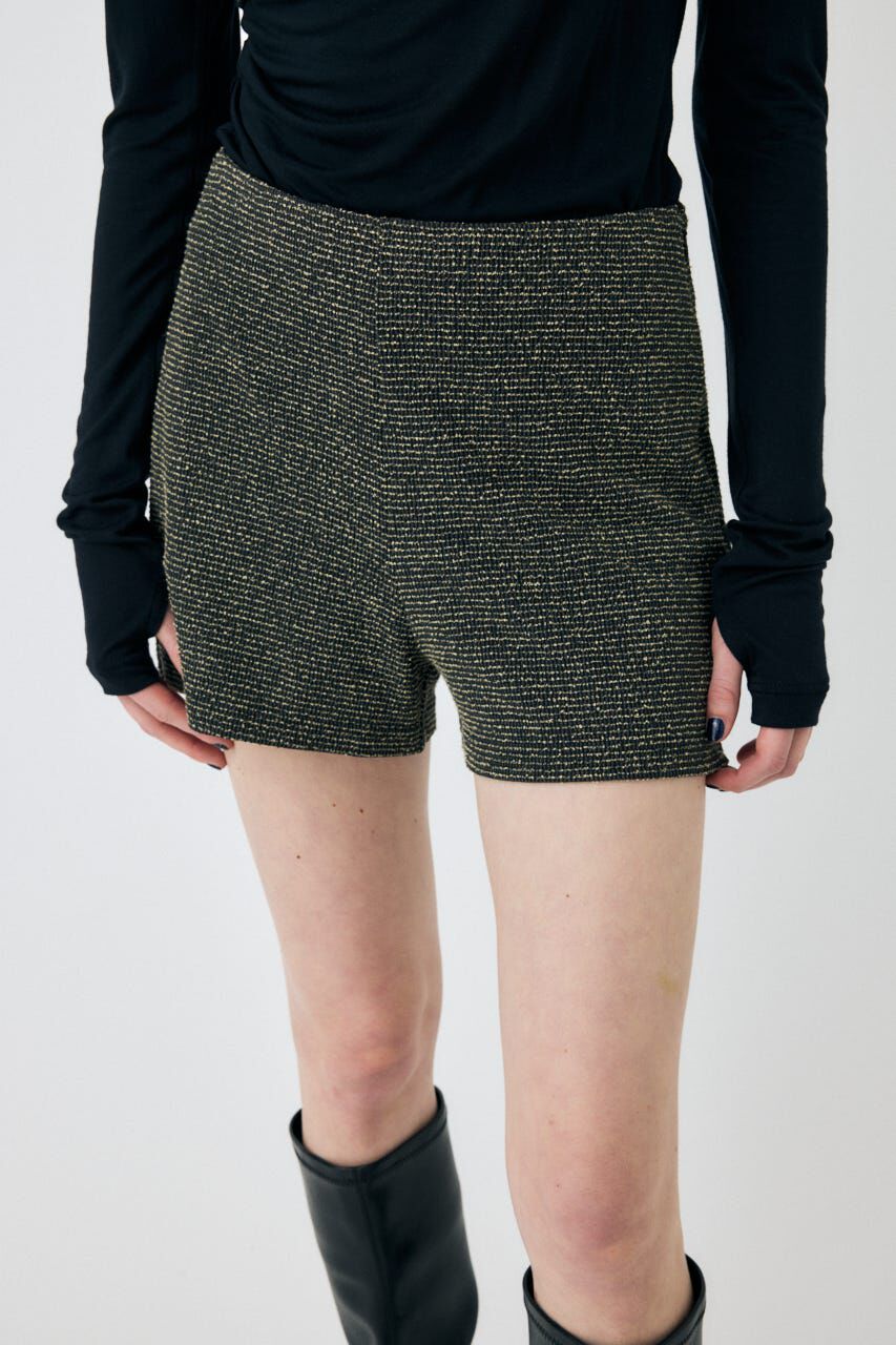 MOUSSY「BOUCLE TWEED ショーツ」|その他|柄BLK5